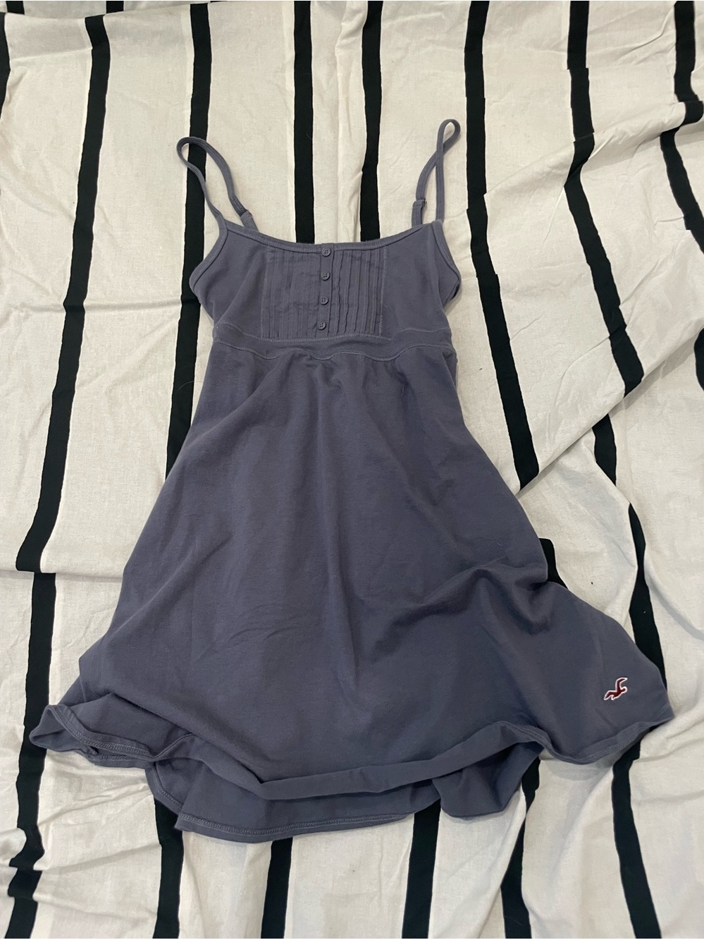 Hollister Slate Blue Cotton Camisole